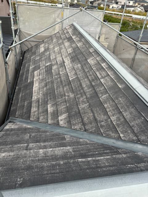 屋根塗装前