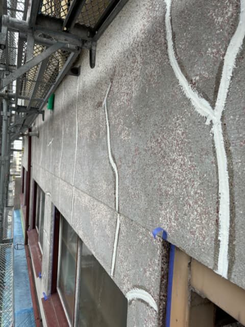 シーリング充填完了