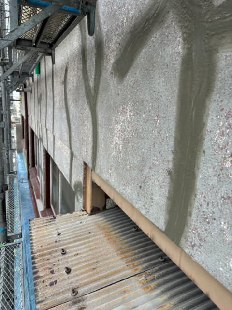 左官補修1回目完了