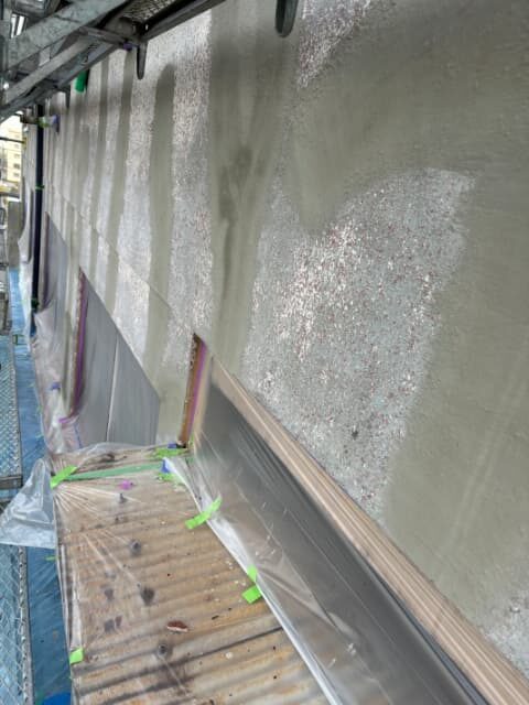 左官補修2回目完了