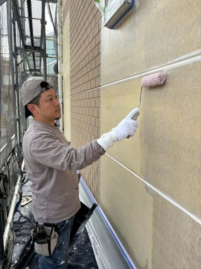 下塗り1回目シーラー