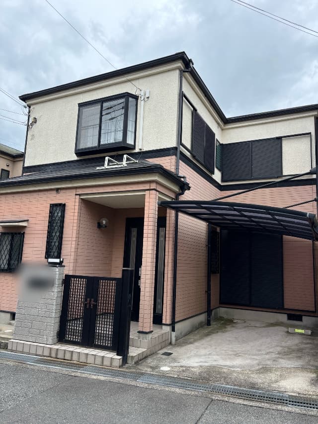 箕面市外壁塗装　施工前