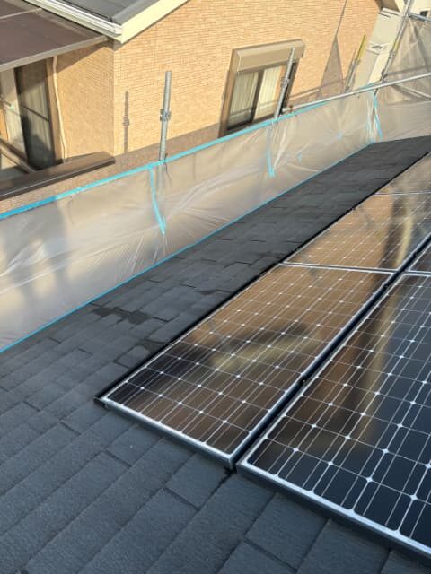 高圧洗浄 飛散防止養生