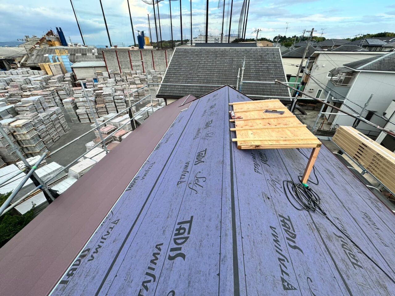 スーパーガルテクト取り付け