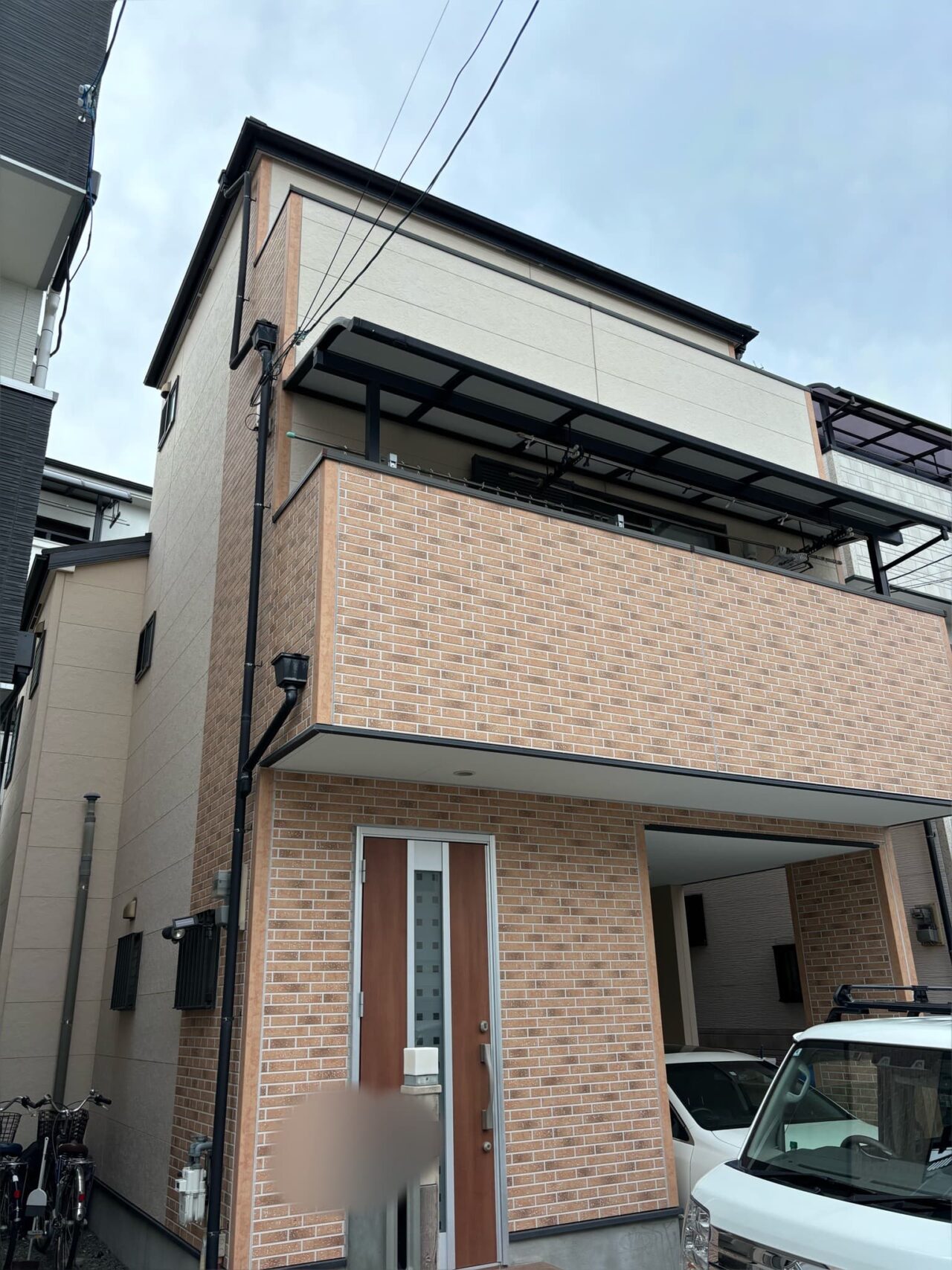塗装工事ビフォー