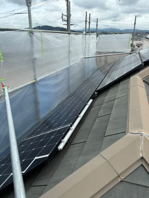 高圧洗浄 飛散防止養生